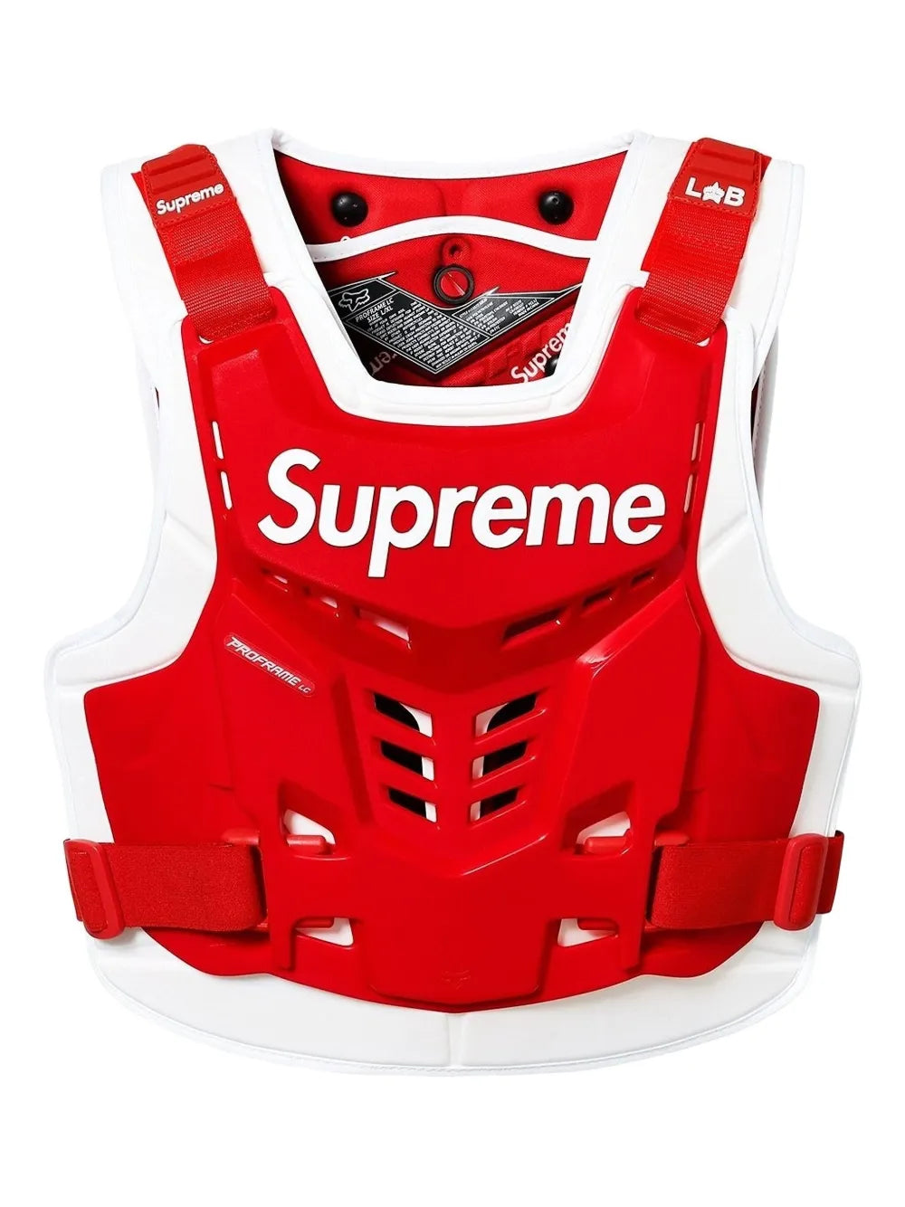 Supreme chaleco Fox Racing Proframe Roost - Rojo - imagen 1