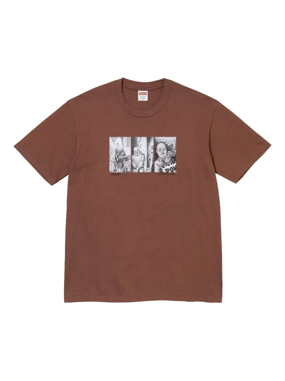 Supreme playera Mister Cartoon Pow - Marrón - imagen 1