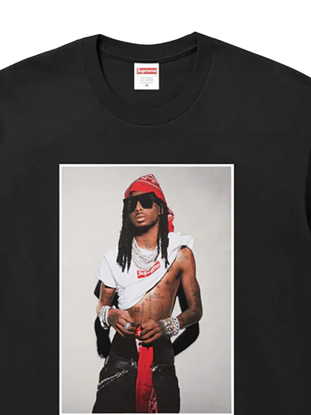 Supreme playera Playboi Carti - Negro - imagen 2