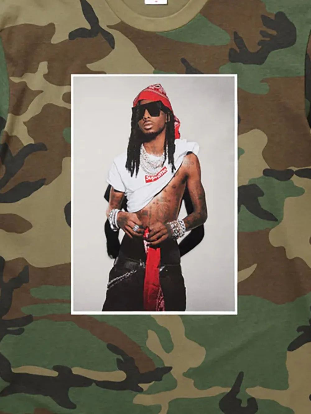 Supreme playera Stadium Playboi Carti - Verde - imagen 2