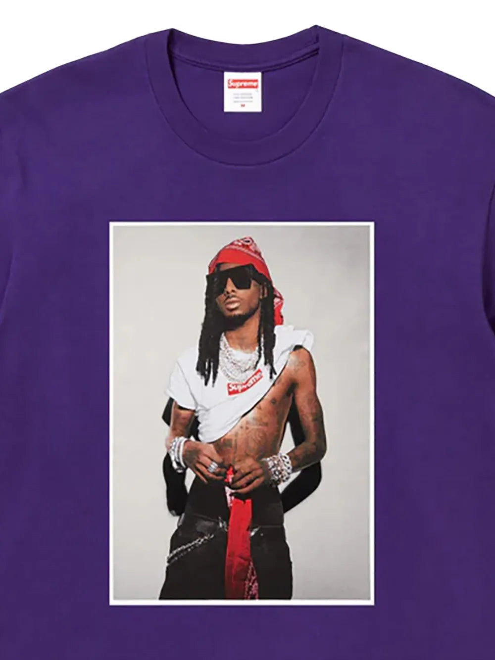 Supreme playera Stadium Playboi Carti - Morado - imagen 2