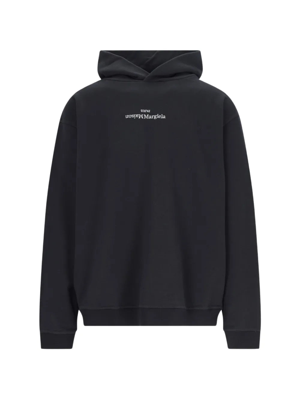 Maison Margiela hoodie con logo estampado - Negro - imagen 1