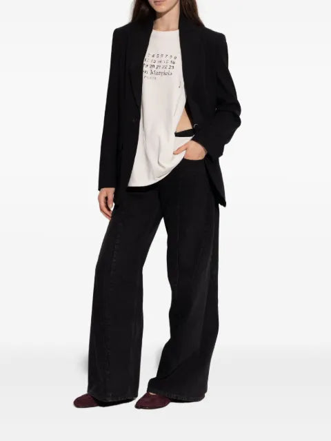 Maison Margiela pants con panel y aberturas - imagen 2
