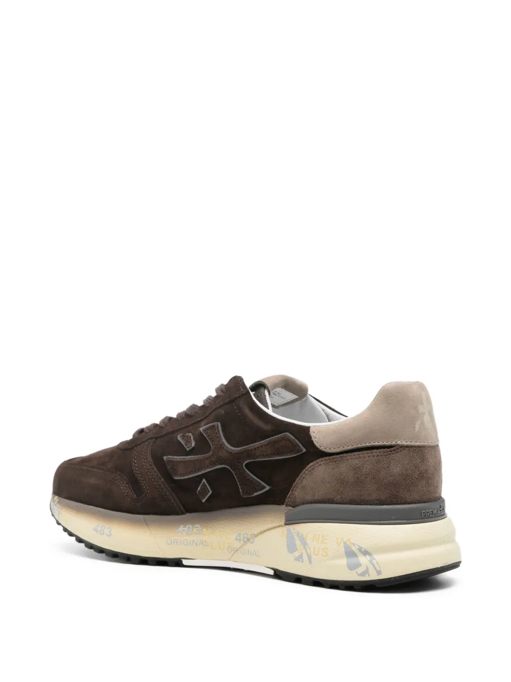 Premiata tenis de piel Mick