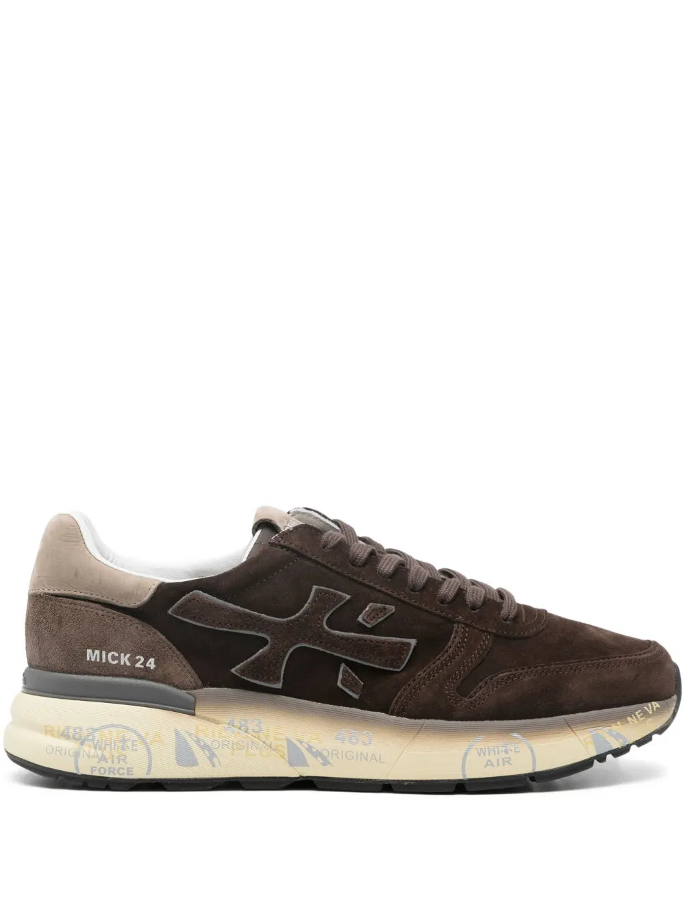 Premiata tenis de piel Mick