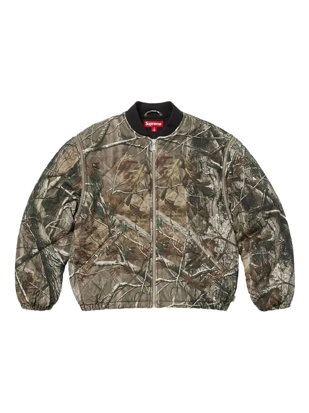 Supreme chamarra bomber con cierre - Verde - imagen 1
