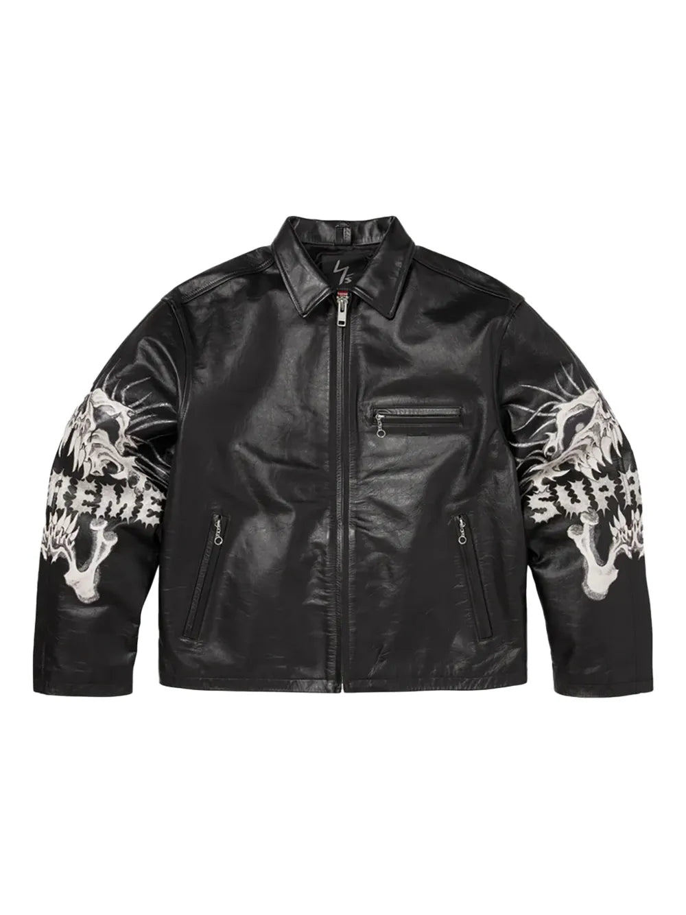 Supreme chamarra con cierre en colaboración con Yohji Yamamoto - Negro - imagen 1