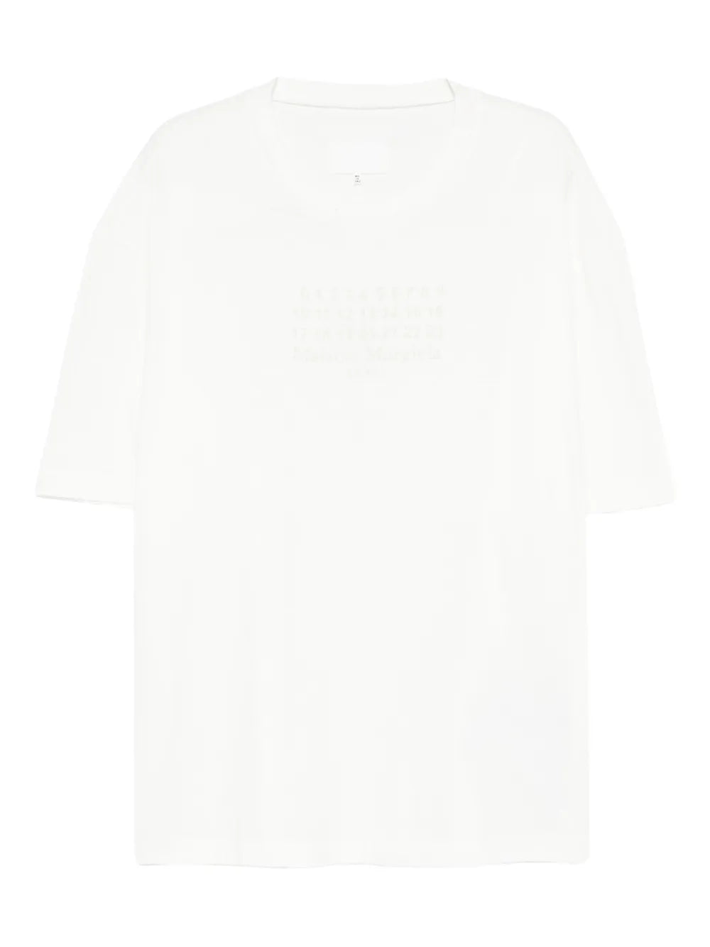Maison Margiela playera cuello redondo - Blanco - imagen 1