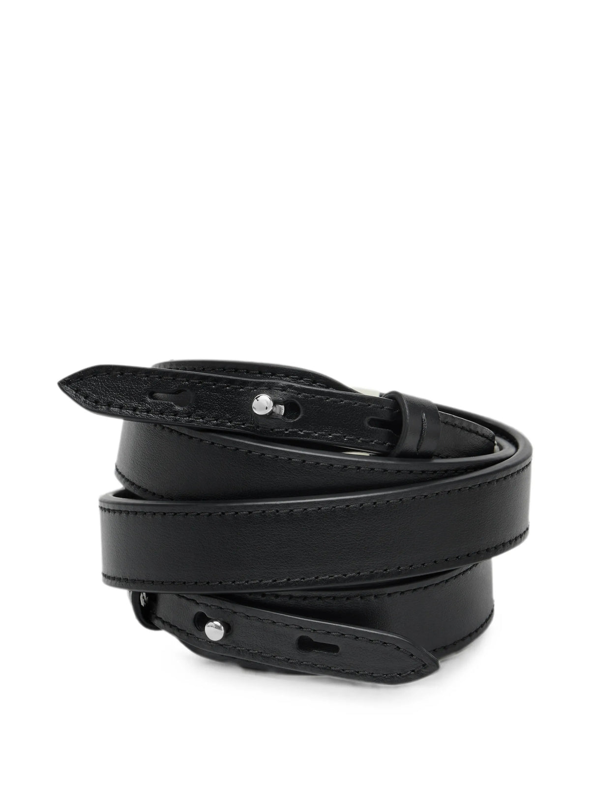 Maison Margiela tote Dress-age pequeña de piel - Negro - imagen 3