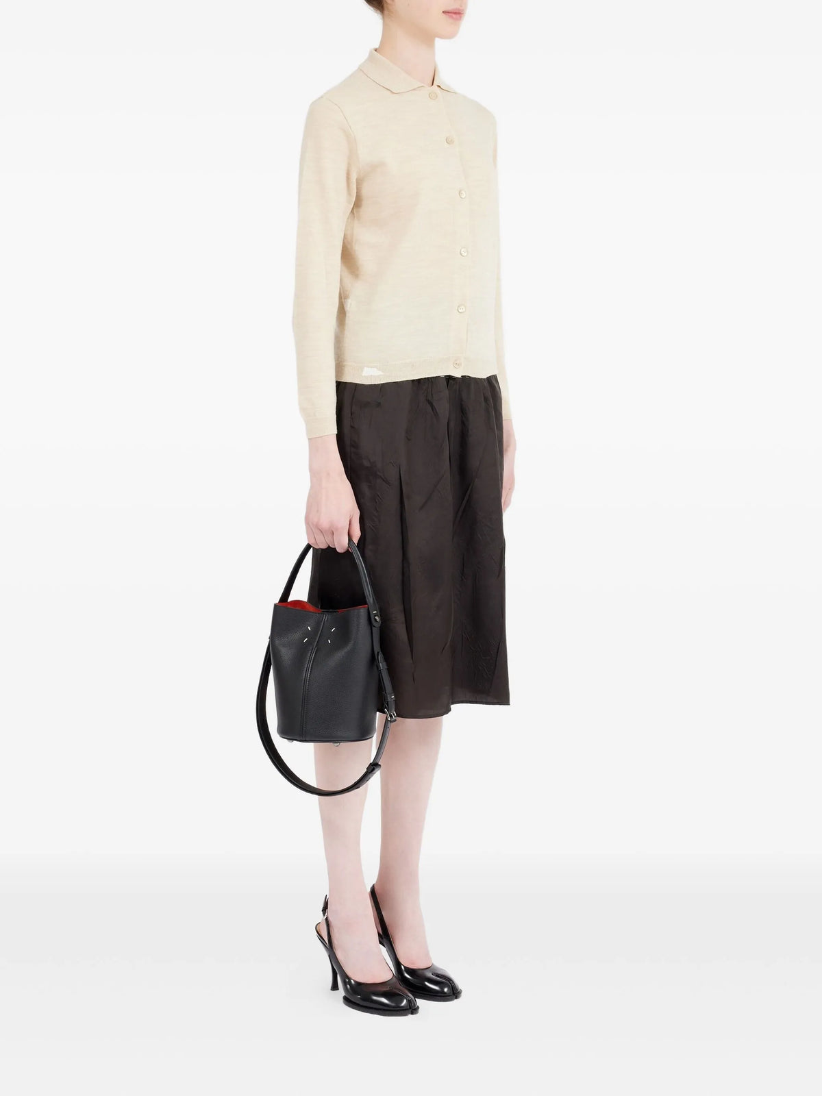 Maison Margiela bolsa de hombro Dress-Age - Negro - imagen 2