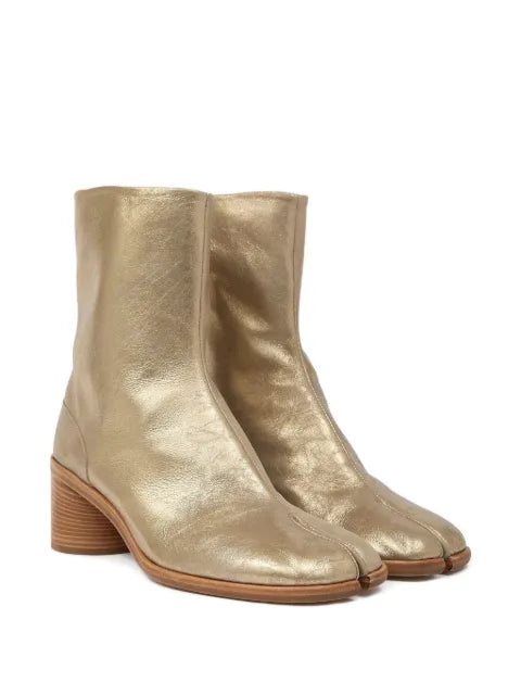 Maison Margiela botines Tabi con hebilla - Dorado - vista 2