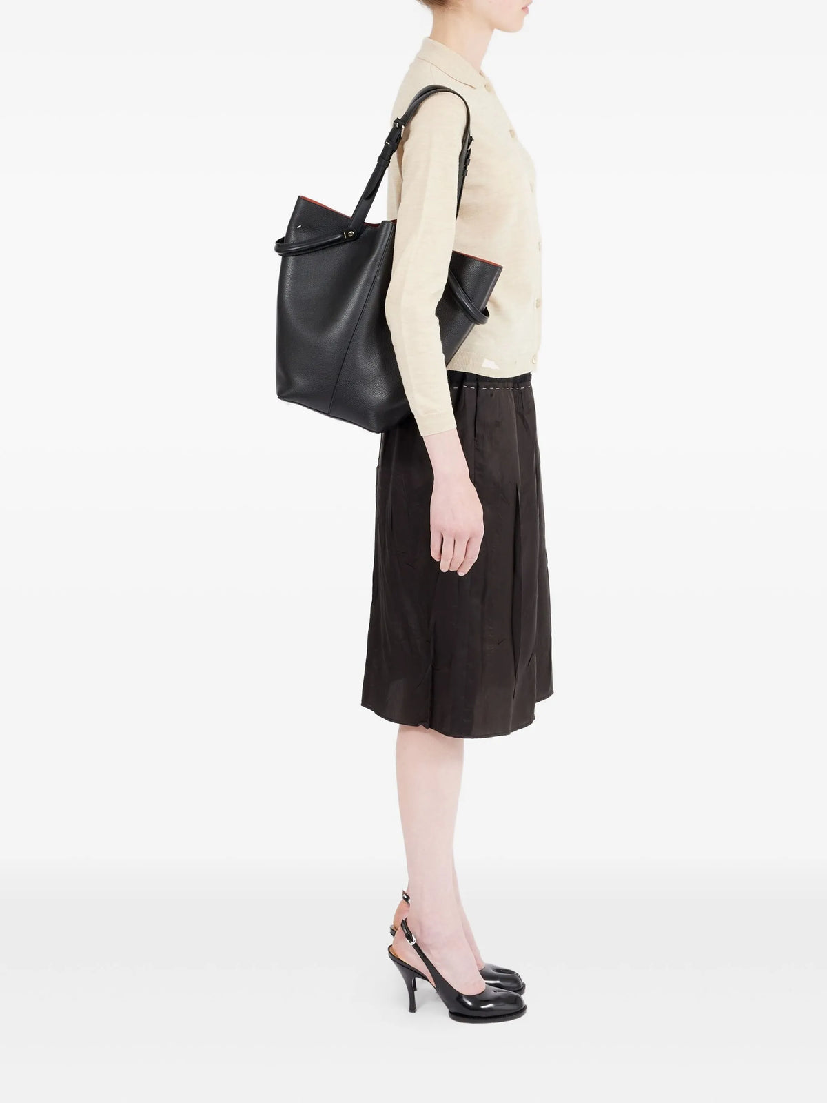 Maison Margiela tote Dress-Age mediana - Negro - imagen 2