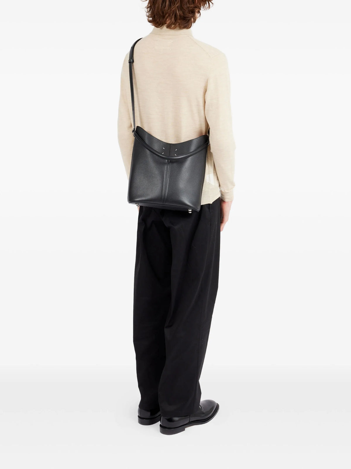 Maison Margiela bolsa de hombro Dress-Age Hobo - Negro - imagen 2