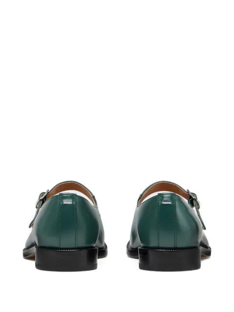 Maison Margiela zapatos Tabi Mary Jane de piel - Verde - vista 2