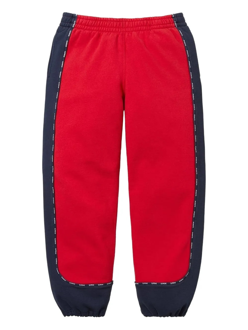 Supreme pants con pretina elástica - Rojo - imagen 1