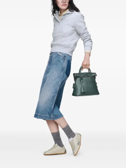 Maison Margiela falda de mezclilla midi - imagen 2