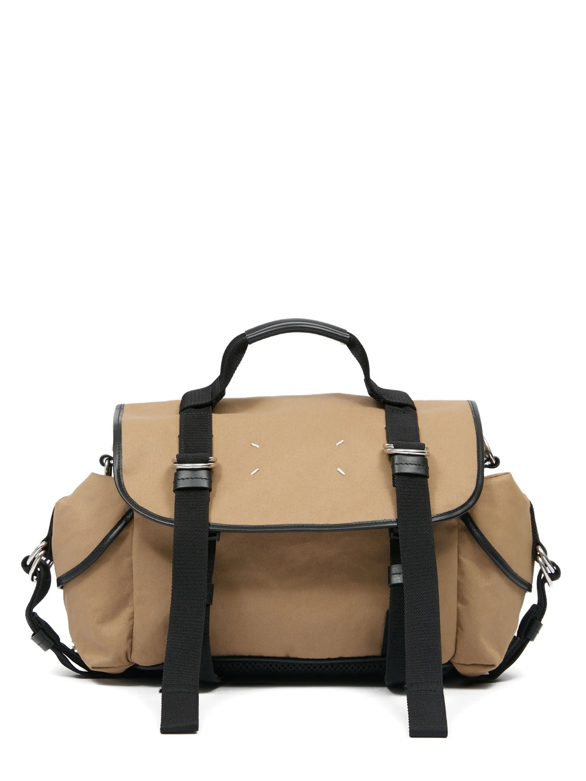Maison Margiela tote con detalle de cuatro costuras del logo - Marrón - imagen 1