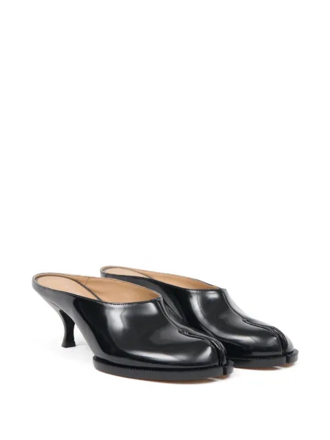 Maison Margiela mules Tabi City - Negro - vista 2