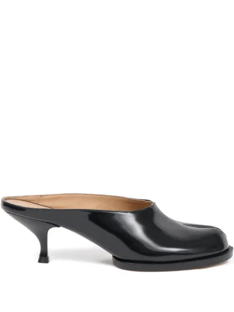 Maison Margiela mules Tabi City - Negro - vista 1