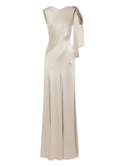 Maison Margiela vestido de fiesta con detalle de moño - imagen 1