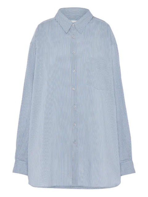 Maison Margiela camisa manga larga con rayas estampadas - imagen 1