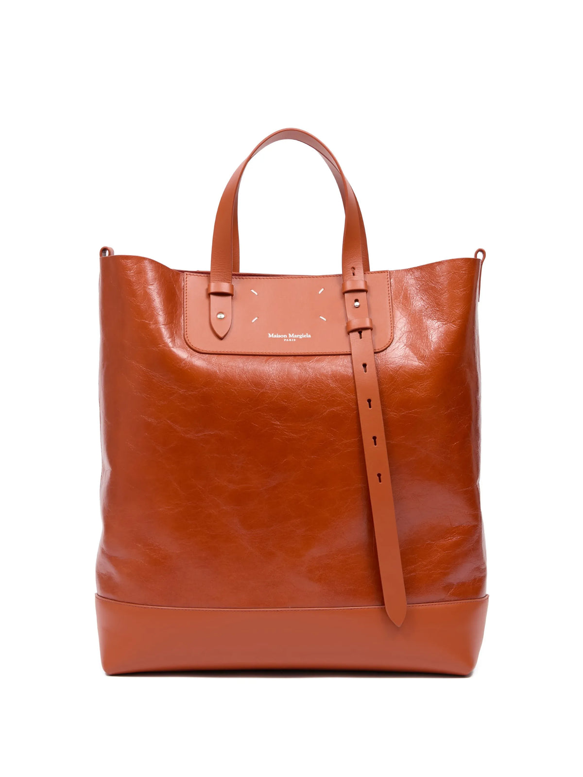 Maison Margiela tote Shopping Vertical - Marrón - imagen 1