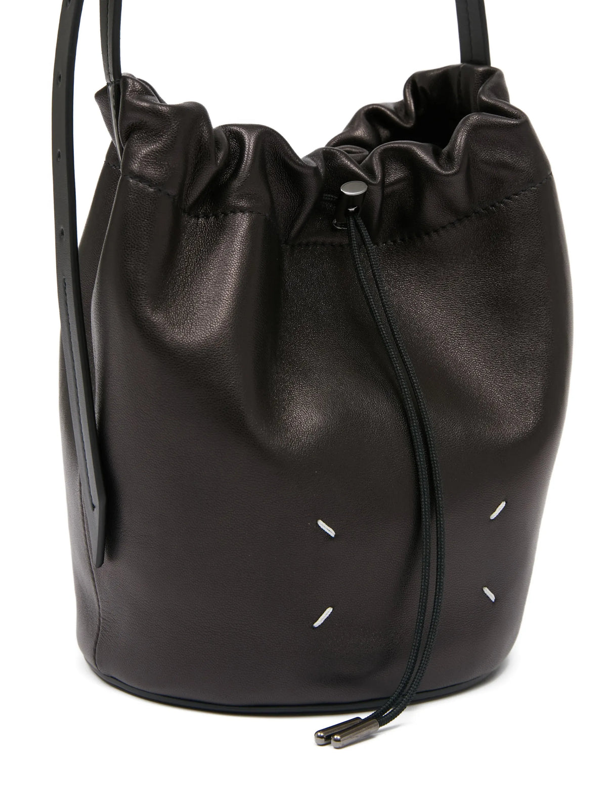 Maison Margiela bolsa bucket Four Stitches - Marrón - imagen 4