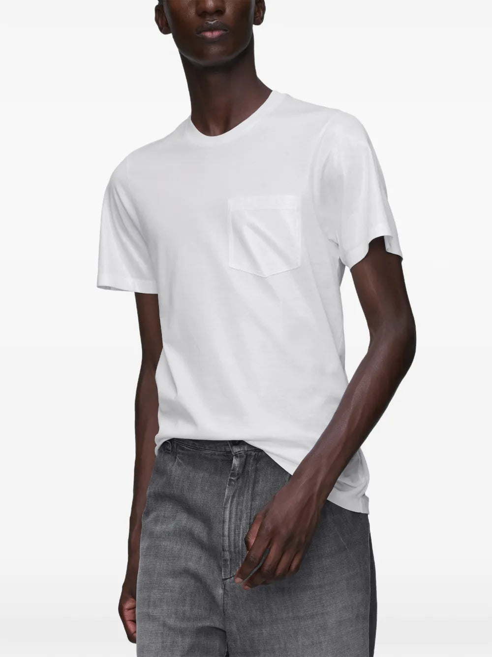 Maison Margiela playera manga corta con bolsillo - Blanco - imagen 3