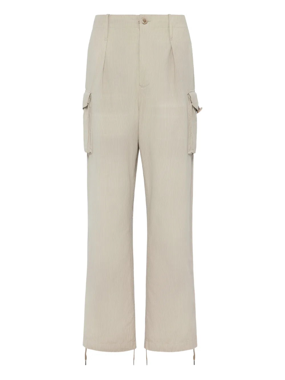 Maison Margiela pantalones cargo en mezcla de algodón - Neutro - imagen 1