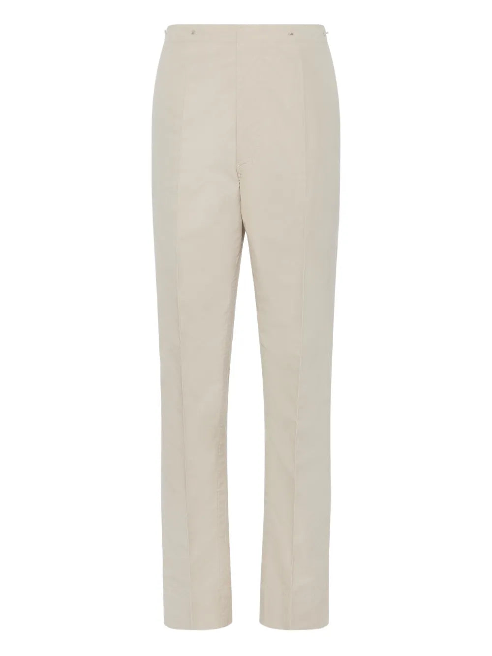 Maison Margiela pantalones de seda con pinzas - Neutro - imagen 1