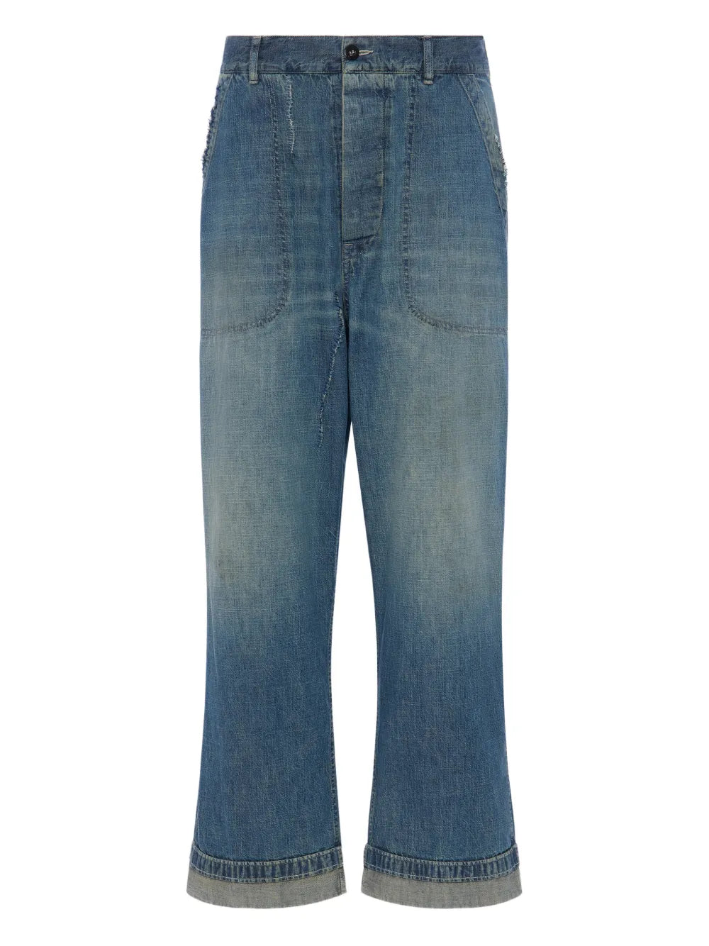 Maison Margiela jeans anchos - Azul - imagen 1