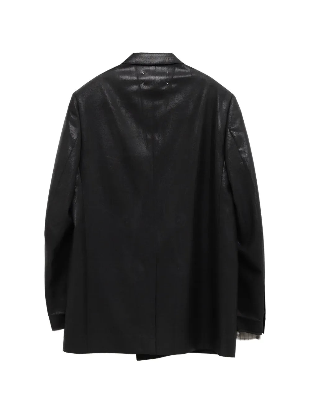 Maison Margiela blazer con doble botonadura - Negro - imagen 2