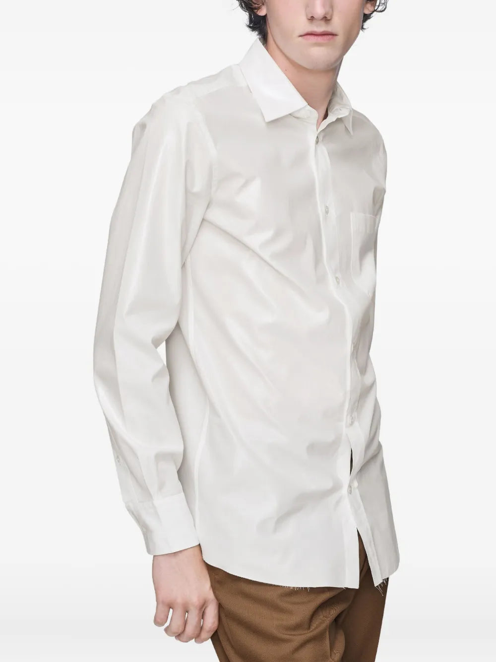 Maison Margiela camisa manga larga - Blanco - imagen 4