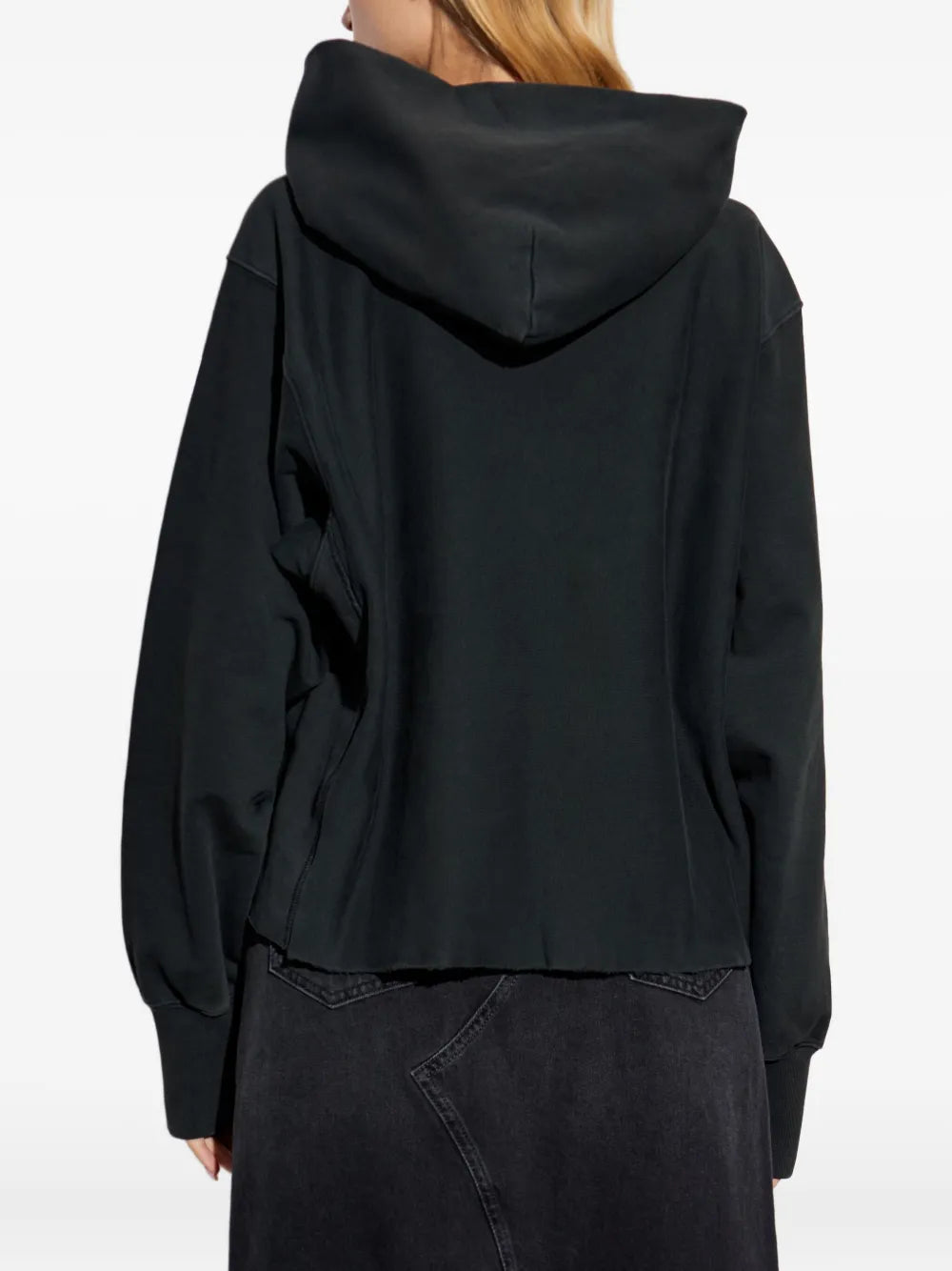 Maison Margiela suéter con logo bordado - Negro - imagen 4