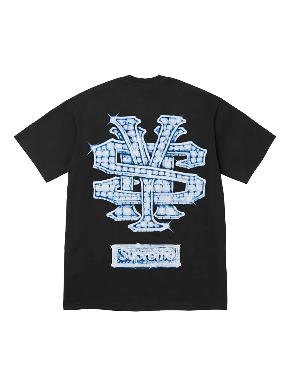 Supreme playera Snowman - Negro - imagen 2