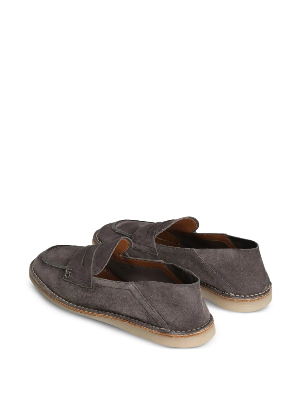 Dolce & Gabbana mocasines penny con placa del logo