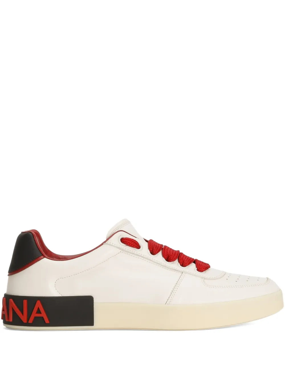 Dolce & Gabbana tenis con logo en relieve
