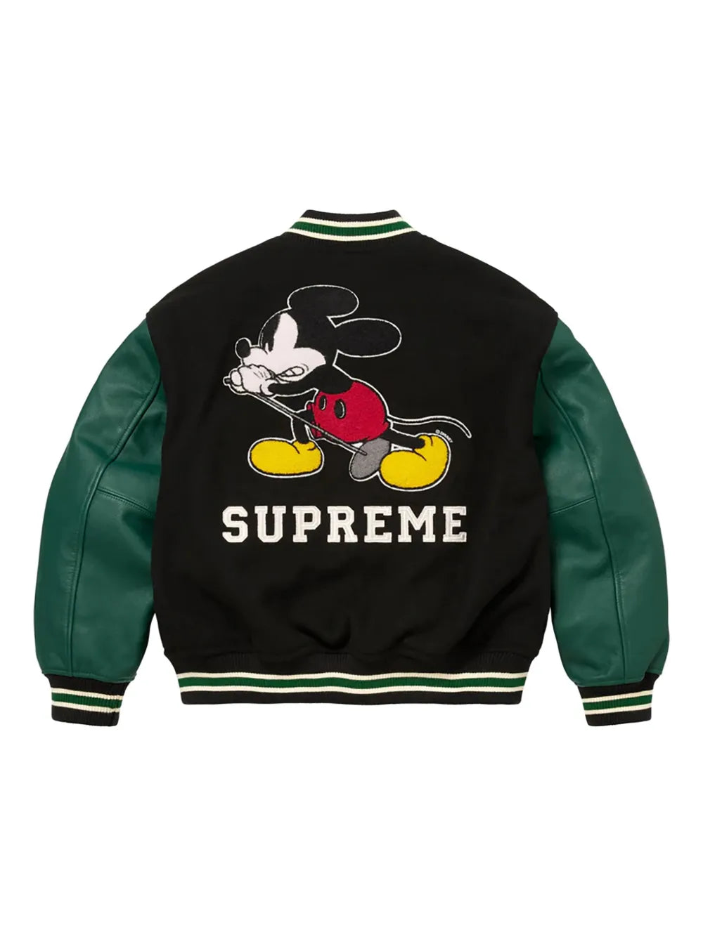 Supreme chamarra universitaria Mickey - Negro - imagen 2