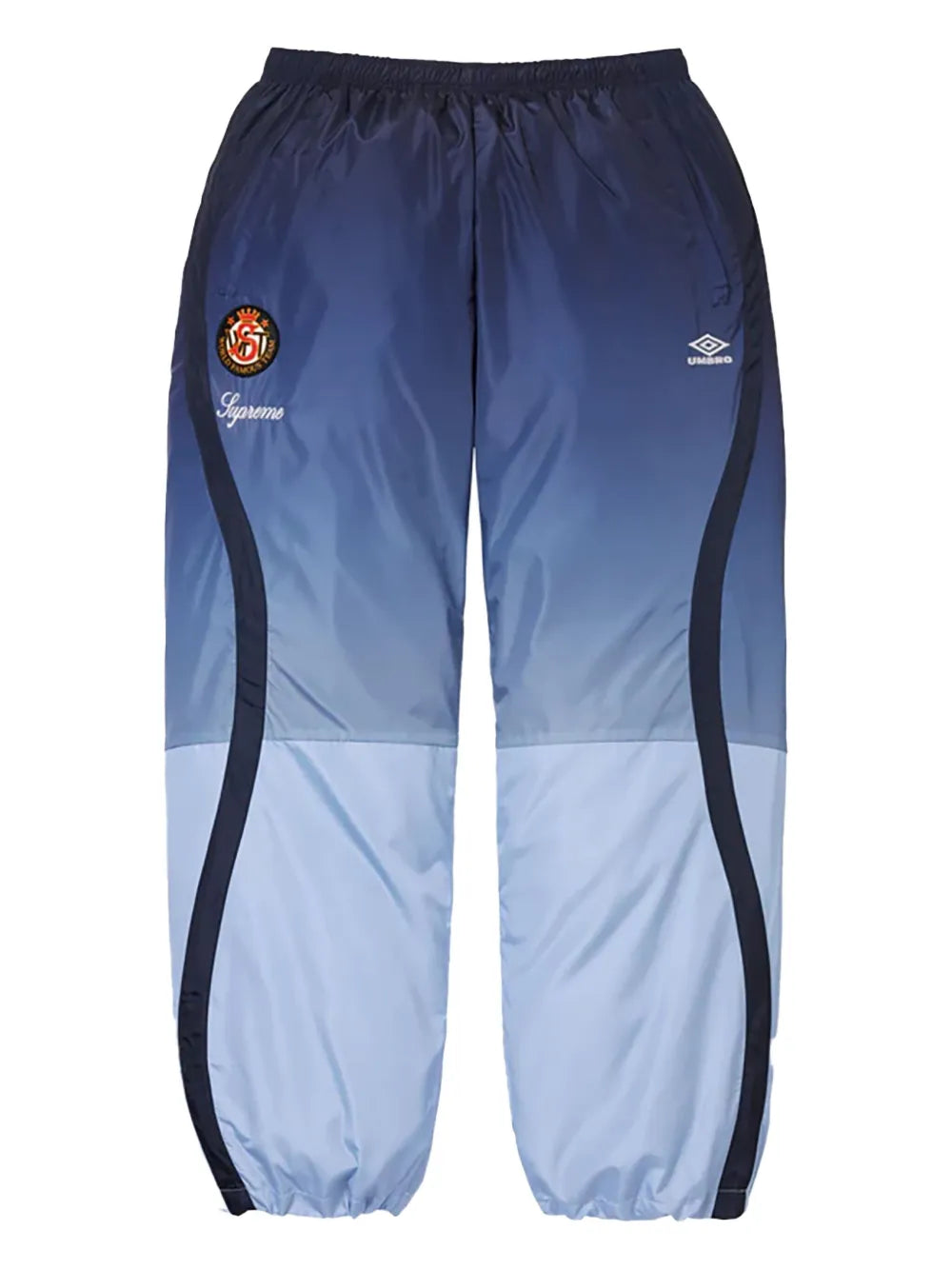 Supreme pants con efecto degradado en colaboración con Umbro - Azul - imagen 1
