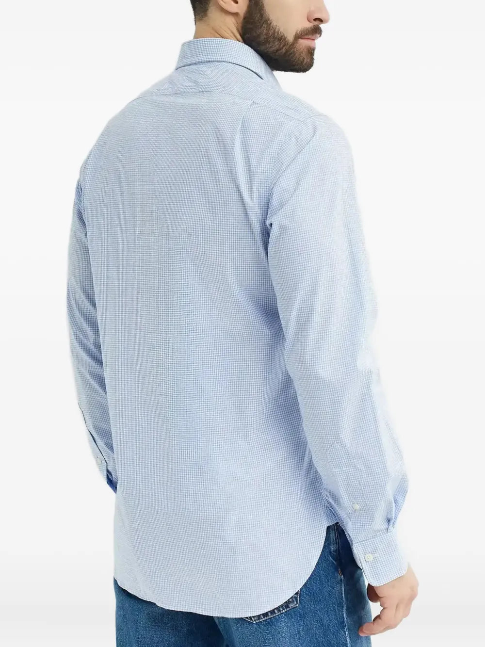 Polo Ralph Lauren camisa con cuadros estampados