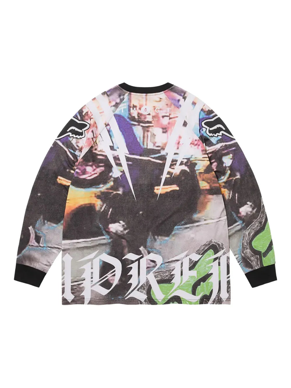 Supreme playera manga larga en colaboración con Fox Racing® - Gris - imagen 2