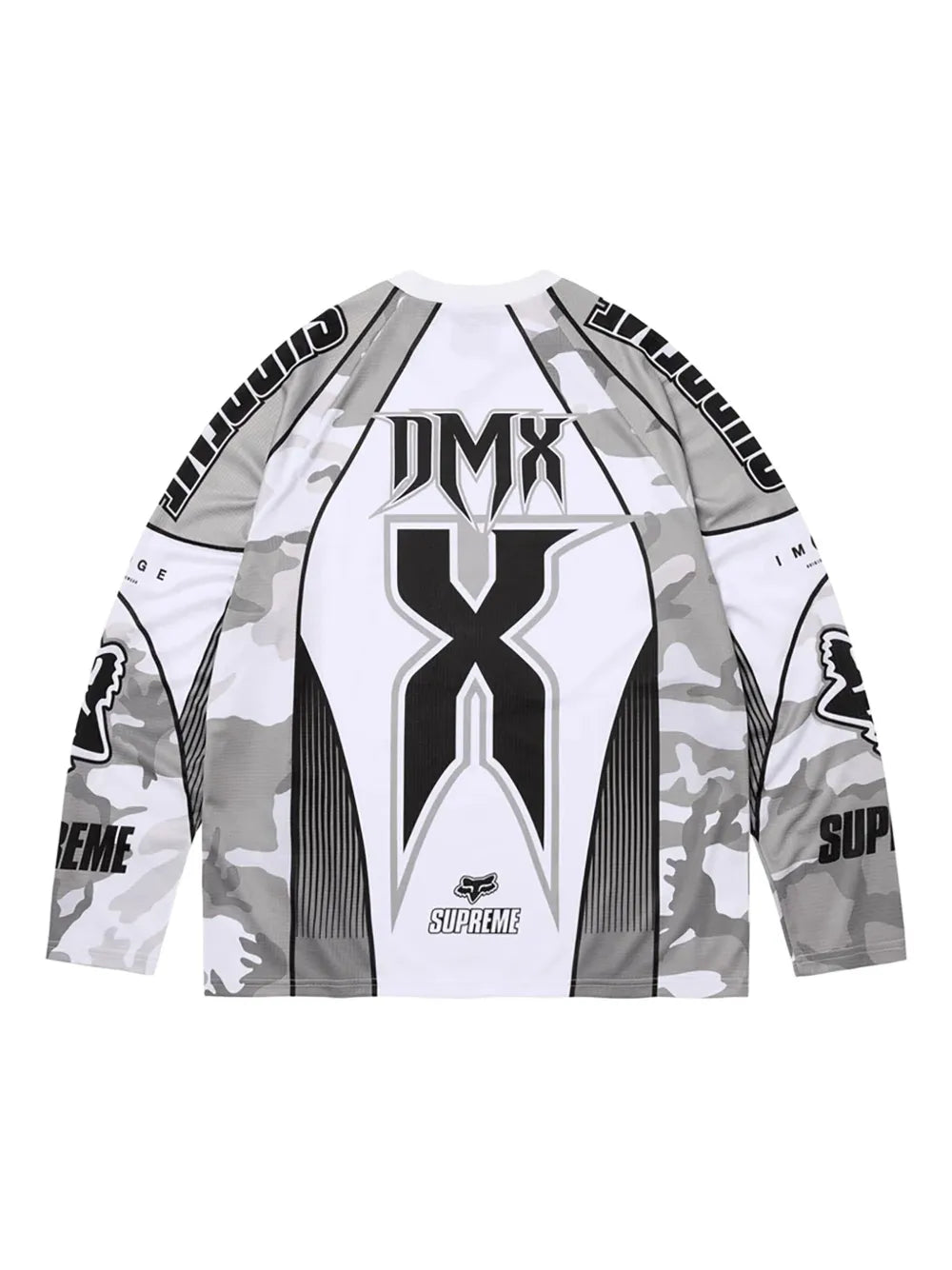 Supreme sudadera en colaboración con Fox Racing® - Blanco - imagen 2
