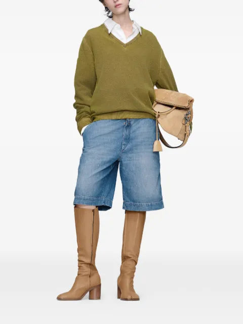 Maison Margiela shorts de mezclilla - imagen 2