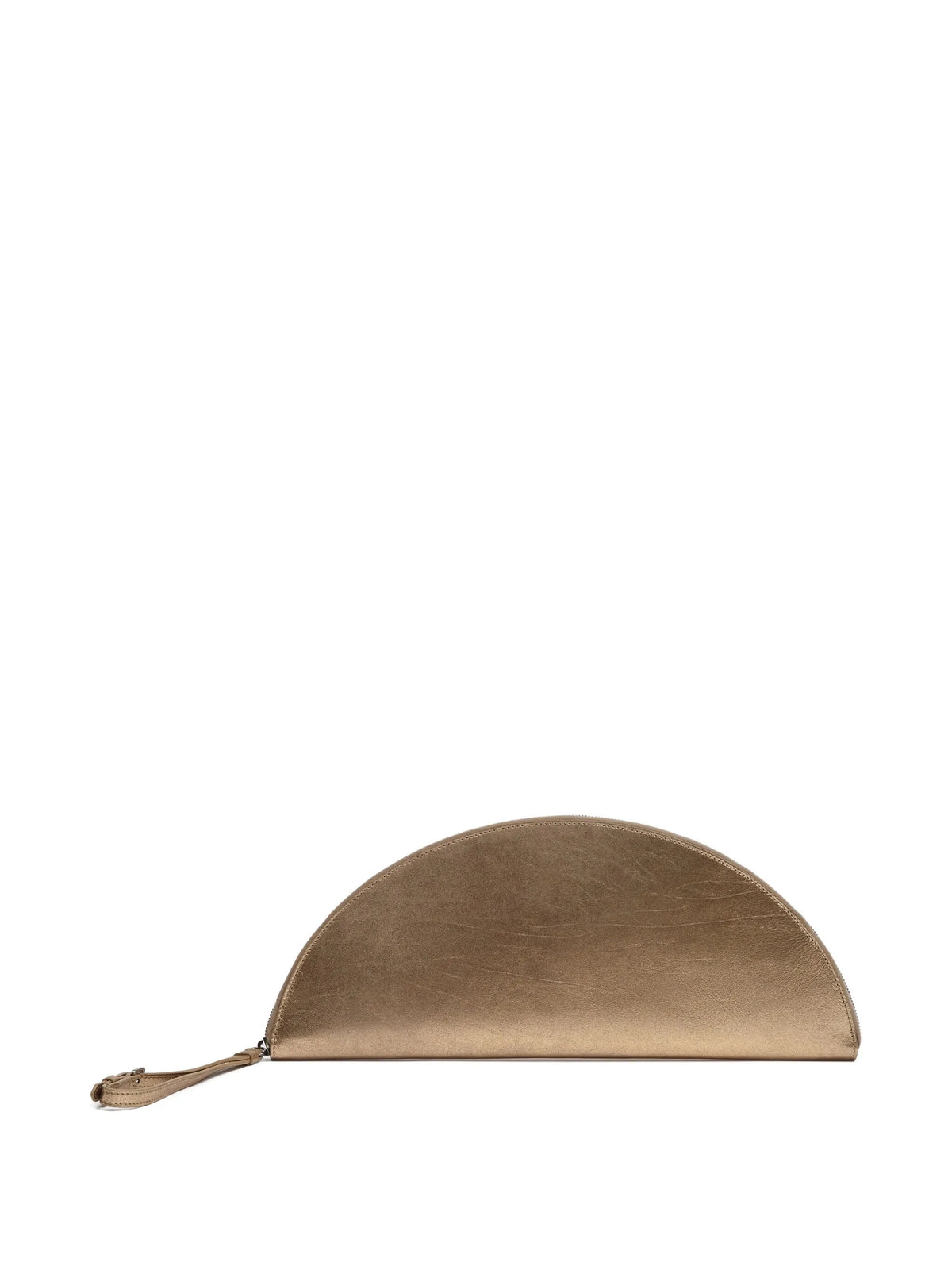 Maison Margiela bolsa de mano con forma de media luna - Dorado - imagen 2