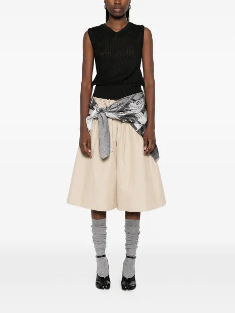 Maison Margiela top sin mangas con cuello redondo - imagen 2