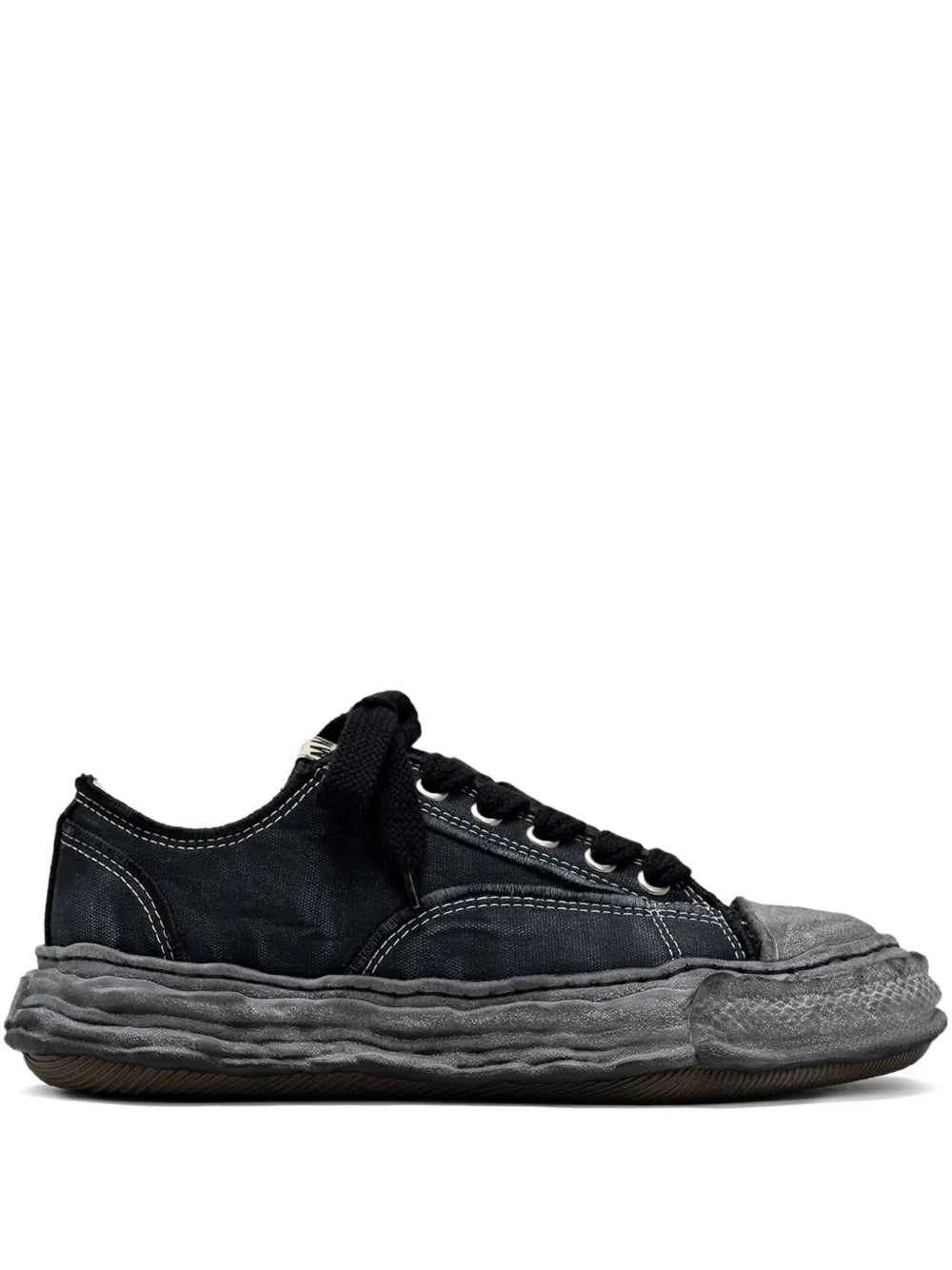 Maison MIHARA YASUHIRO tenis bajos Peterson23 Og Sole - negro