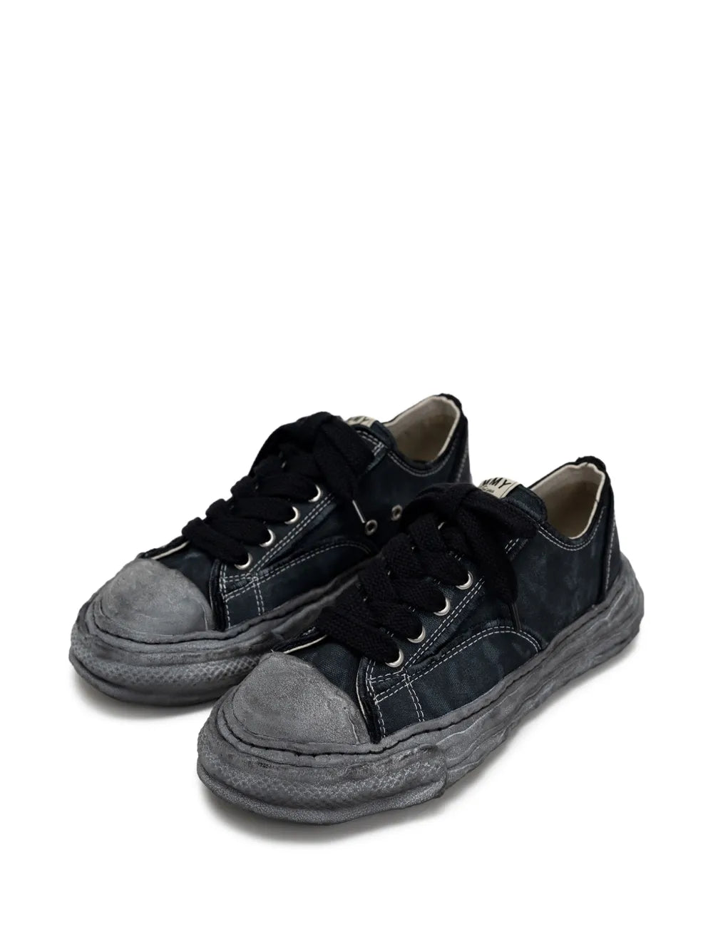 Maison MIHARA YASUHIRO tenis bajos Peterson23 Og Sole - negro