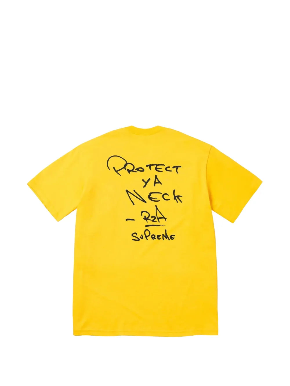 Supreme playera estampado Clan RZA en colaboración con Wu-Tang - Amarillo - imagen 2