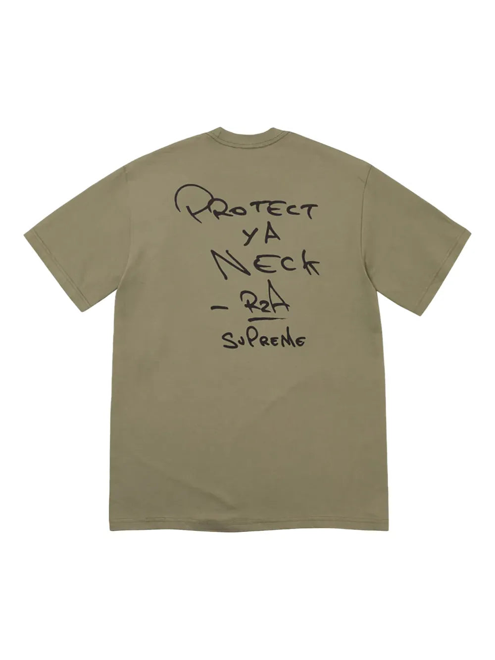 Supreme playera con estampado gráfico en colaboración con Wu-Tang - Verde - imagen 2