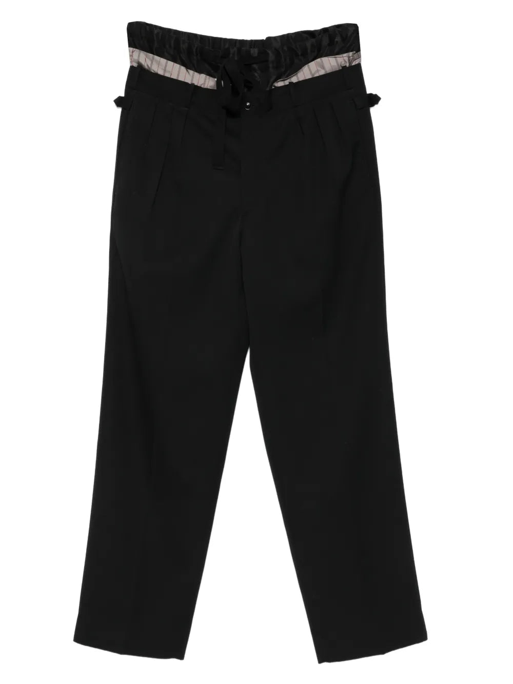 Maison Margiela pantalones plisados - Negro - imagen 1